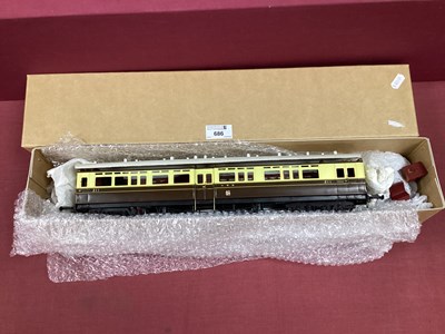 Lot 686 - A boxed kit built O gauge Great Western...