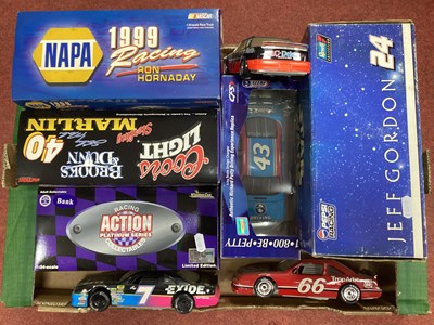 Lot 341 - Nine 1:24th Scale Diecast Model American...