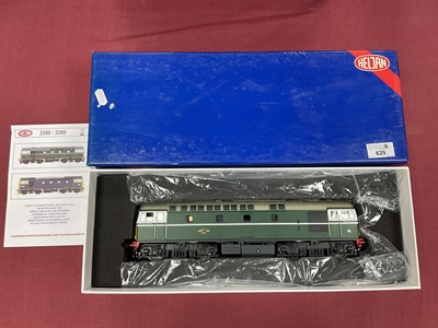 Lot 625 - A boxed Heljan O gauge BR Class 33 diesel...