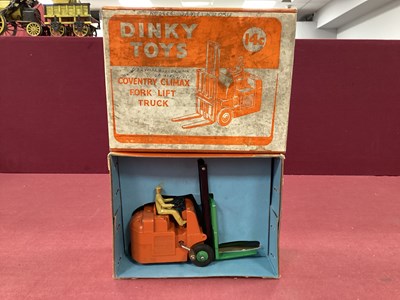 Lot 714 - Dinky Toys No 14c - Coventry Climax Fork Lift,...