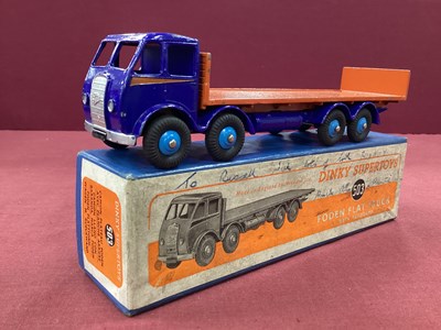 Lot 715 - Dinky Supertoys No 503 - Foden Flat Truck with...