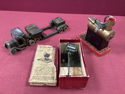 Lot 608 - A Britains No 1640 Air Force Searchlight,...