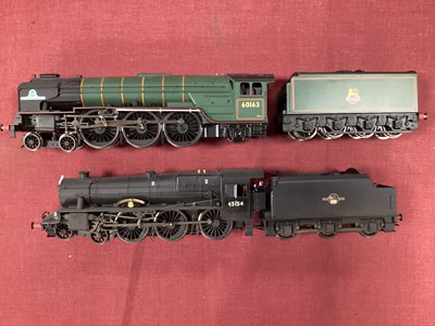 Lot 680 - Two Hornby OO steam locomotives and tenders:...