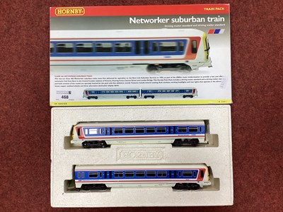 Lot 468 - A boxed Hornby OO Networker two-car Multiple...