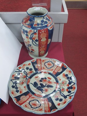 Lot 1268 - A Modern reproduction Japanese Imari pattern...