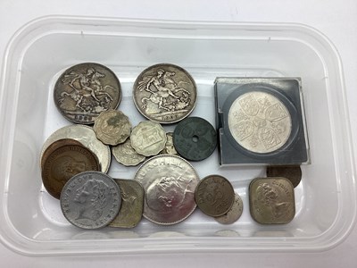 Lot 90 - Collection Of GB And World Coins, including an...