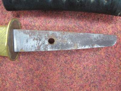 Lot 447 - Japanese Samurai Katana Sword and Scabbard,...