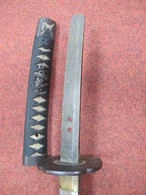 Lot 447 - Japanese Samurai Katana Sword and Scabbard,...