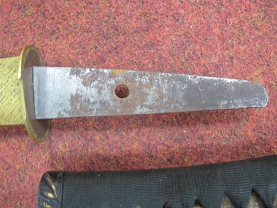 Lot 447 - Japanese Samurai Katana Sword and Scabbard,...