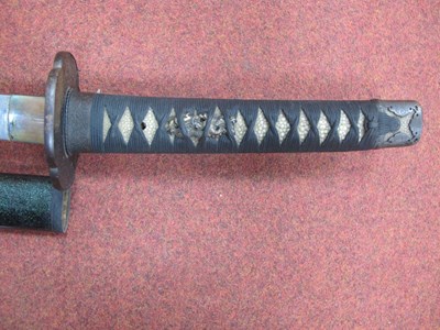Lot 447 - Japanese Samurai Katana Sword and Scabbard,...
