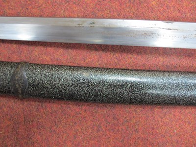 Lot 447 - Japanese Samurai Katana Sword and Scabbard,...