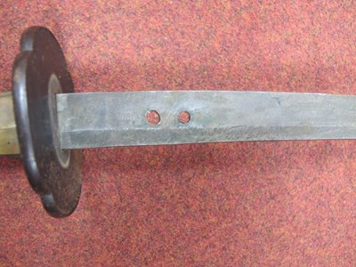 Lot 447 - Japanese Samurai Katana Sword and Scabbard,...