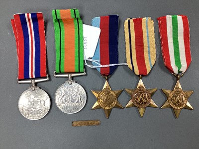 Lot 692 - WWII British Medals, comprising 1939-1945 Star,...