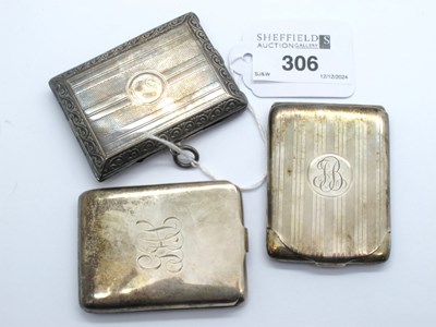 Lot 306 - William Neale & Sons; Three Hallmarked Silver...