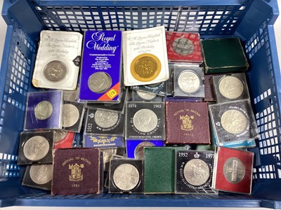 Lot 36 - Large Collection Of GB Commemorative Coins,...