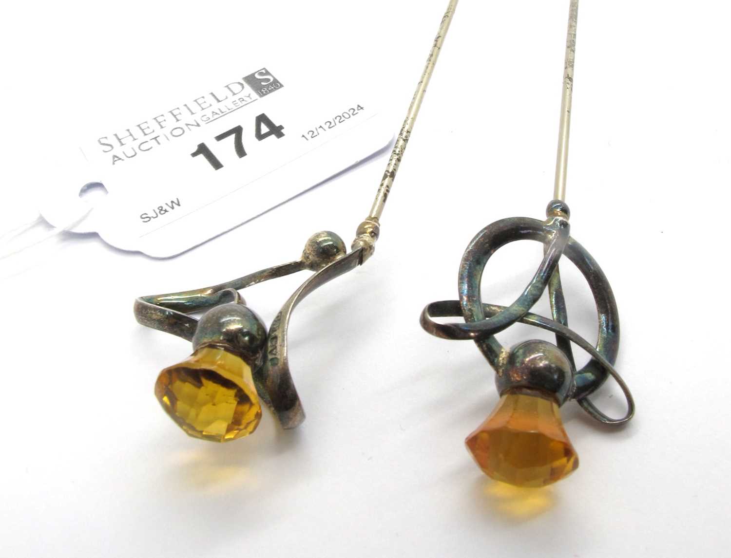 Lot 174 - Charles Horner; An Antique Chester Hallmarked...