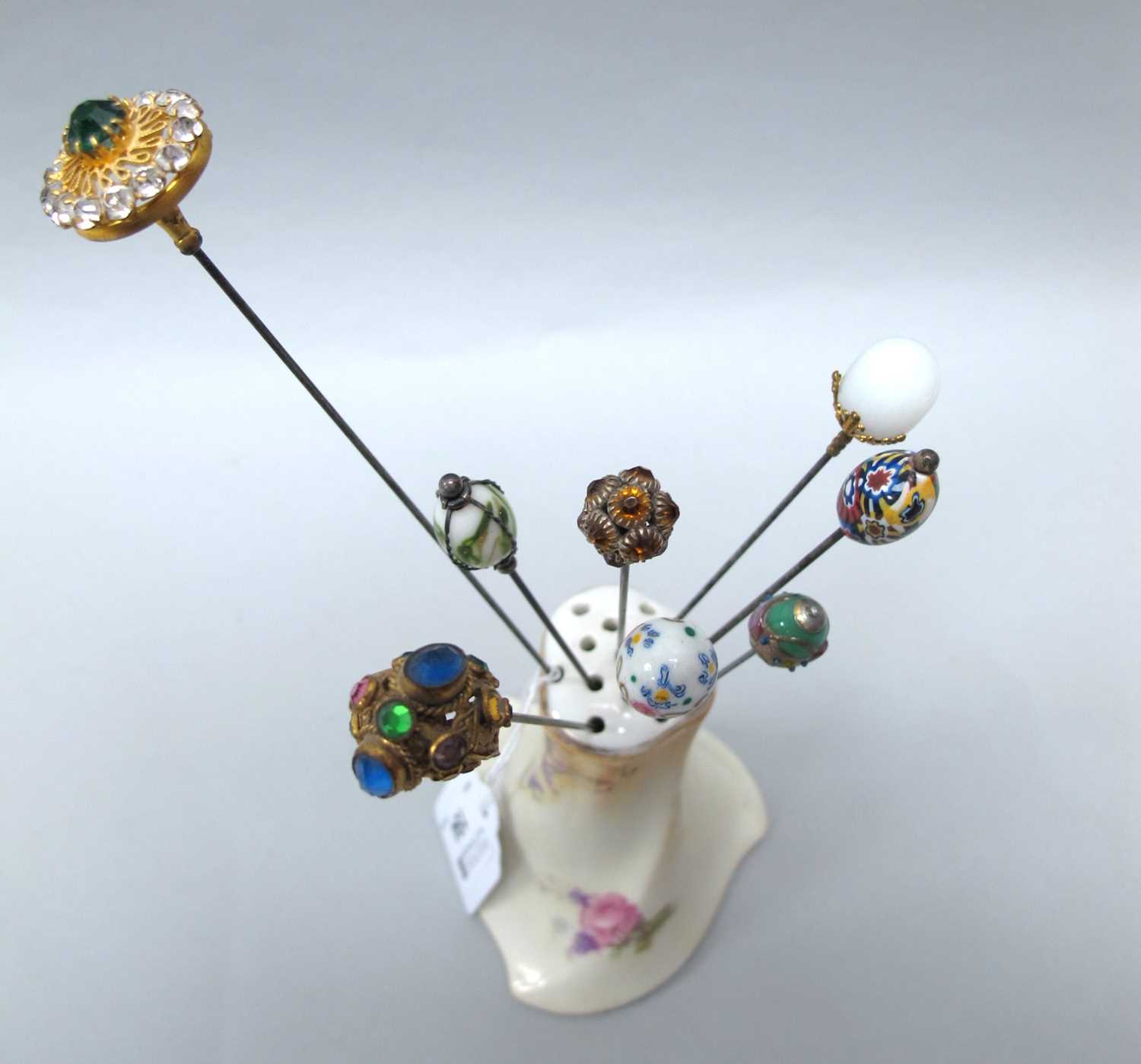 Lot 194 - A Collection of Antique and Later Hatpins, to...