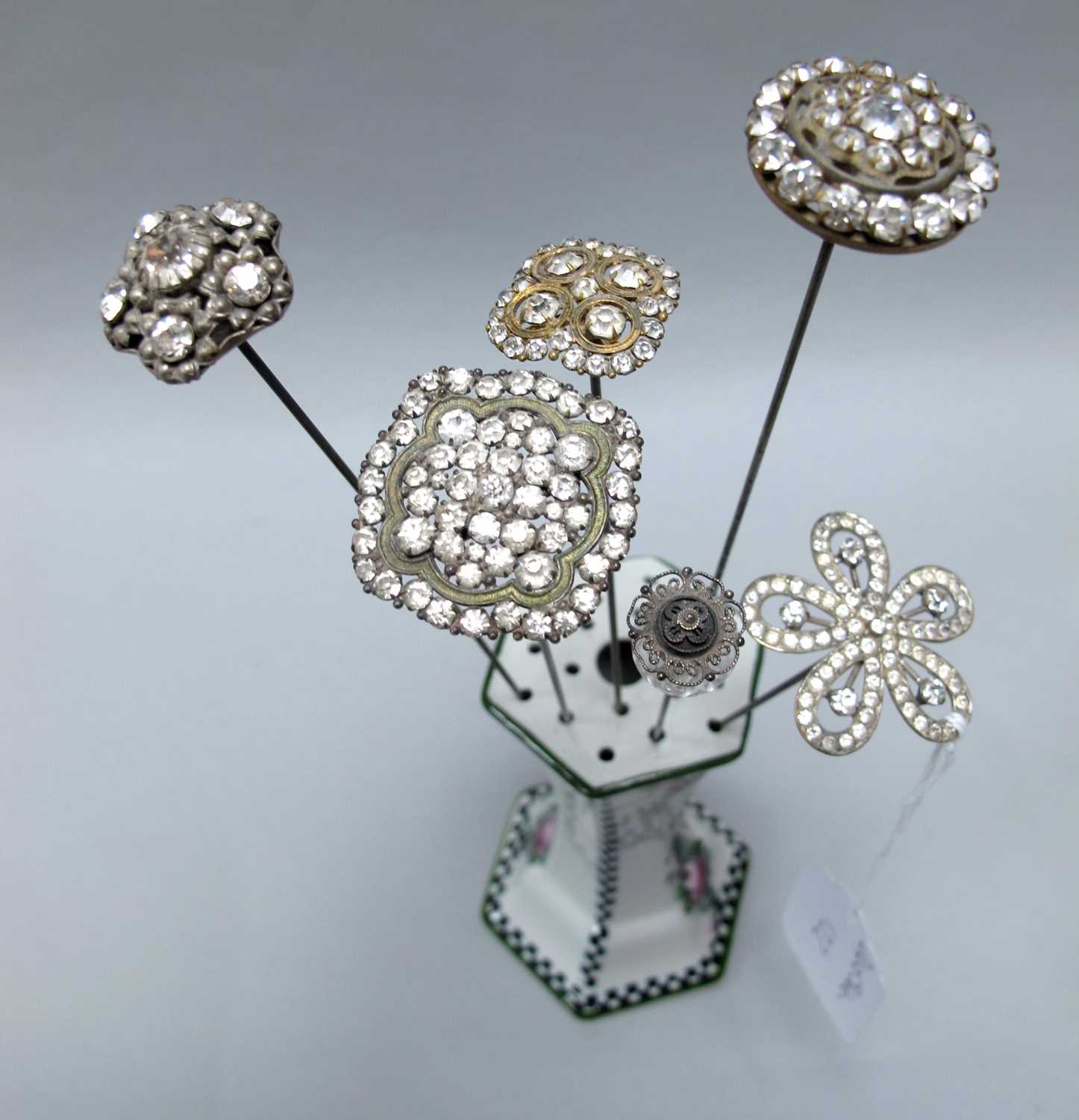 Lot 190 - A Collection of Antique and Later Hatpins, to...