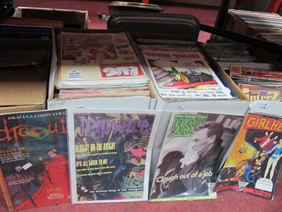 Lot 1119 - A large collection of Comics and Magazines to...