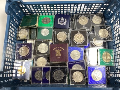 Lot 21 - Large Collection Of GB Commemorative Coins,...