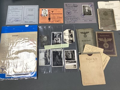 Lot 607 - WWII German Third Reich Ephemera, including...