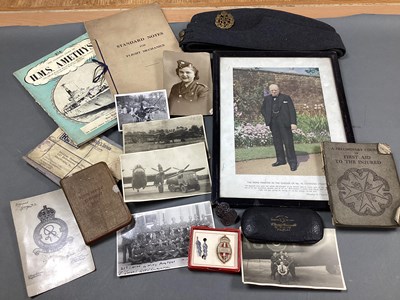 Lot 587 - WWII Sheffield Blitz Boxed Kings Commendation...