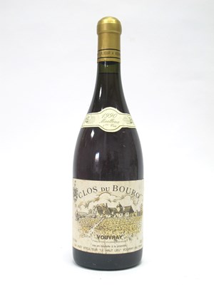 Lot 1427 - Wine - Clos Du Bourg Vouvray 1990 Moelleux,...