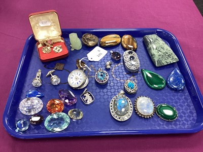 Lot 245 - An Assortment of Hardstone Beads and Jewellery...