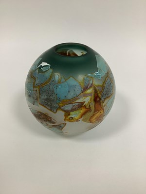 Lot 1006 - A Louis LeLoup (b.1929 Belgium) Art Glass Vase,...