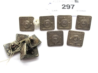 Lot 297 - A Set of Six Hallmarked Silver Celtic Kilt...