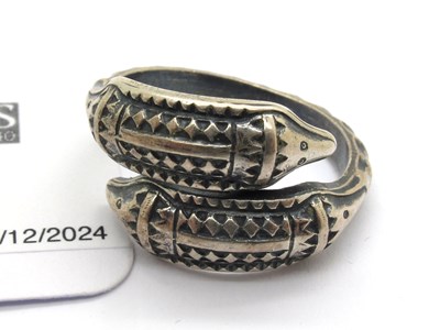 Lot 217 - David Andersen; A Norwegian 'Saga' Ring, of...