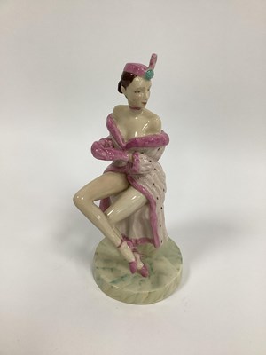 Lot 1104 - A Peggy Davies Figurine 'Evangeline', limited...