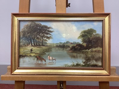 Lot 1252 - H. WILSON (English, Mid XIX Century) River...