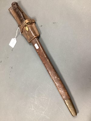 Lot 507 - WWI British 1907 Pattern Bayonet Scabbard and...