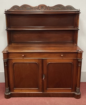 Lot 1511 - A XIX Century Mahogany Chiffonier, with...