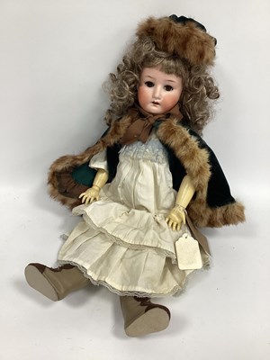 Lot 1286 - A Heubach Koppelsdorf Bisque Headed Doll, with...