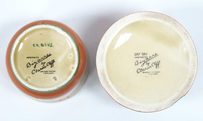Lot 1185 - Clarice Cliff Bizarre 'Gay Day' Honey Pot for...