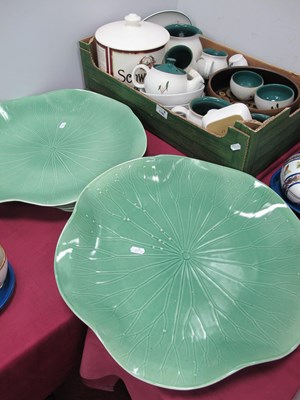 Lot 1165 - Denby 'Greenwheat' Table Pottery, of seventeen...