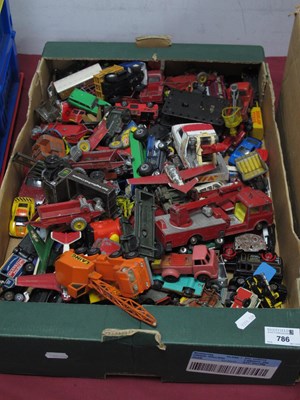 Lot 786 - A Quantity of Playworn Diecast Model Vehicles,...