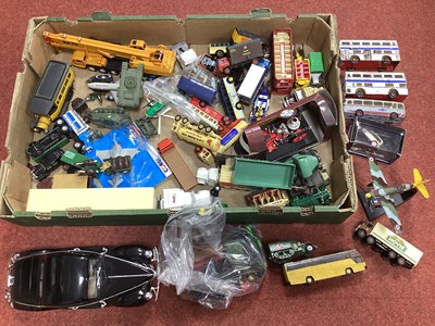 Lot 46 - A Quantity of Diecast, Plastic Model Vehicles,...