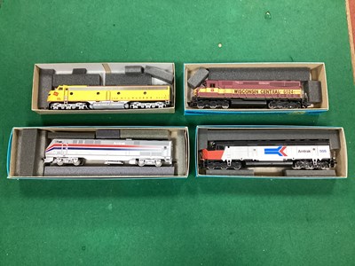 Lot 73 - Three Athearn Boxed HO Gauge American Outline...