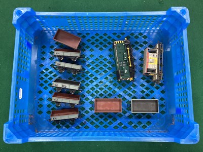 Lot 97 - A OO Gauge Goods Train including Bachmann...