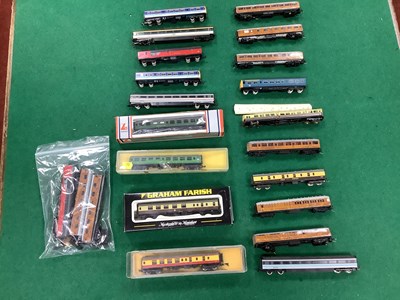 Lot 101 - Approximately Twenty N Gauge British Outline...