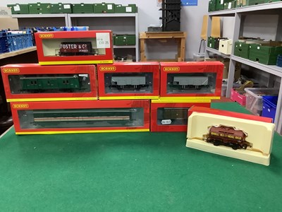 Lot 103 - Seven Boxed OO Gauge Hornby Rolling Stock...