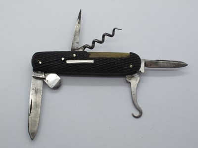 Lot 117 - Pocket Knife, Hunter, and Son, two blades,...