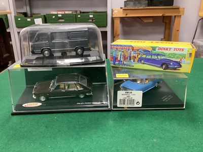 Lot 111 - Four Diecast Model Cars by Vitesse, Norev and...