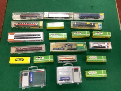 Lot 113 - A Selection of N Gauge Continental Rolling...