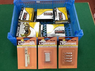 Lot 114 - Five Model Railway Lighting Kits by Just Plug....