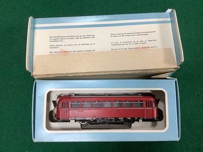 Lot 129 - A Boxed Marklin HO Gauge Four Wheel Railbus,...