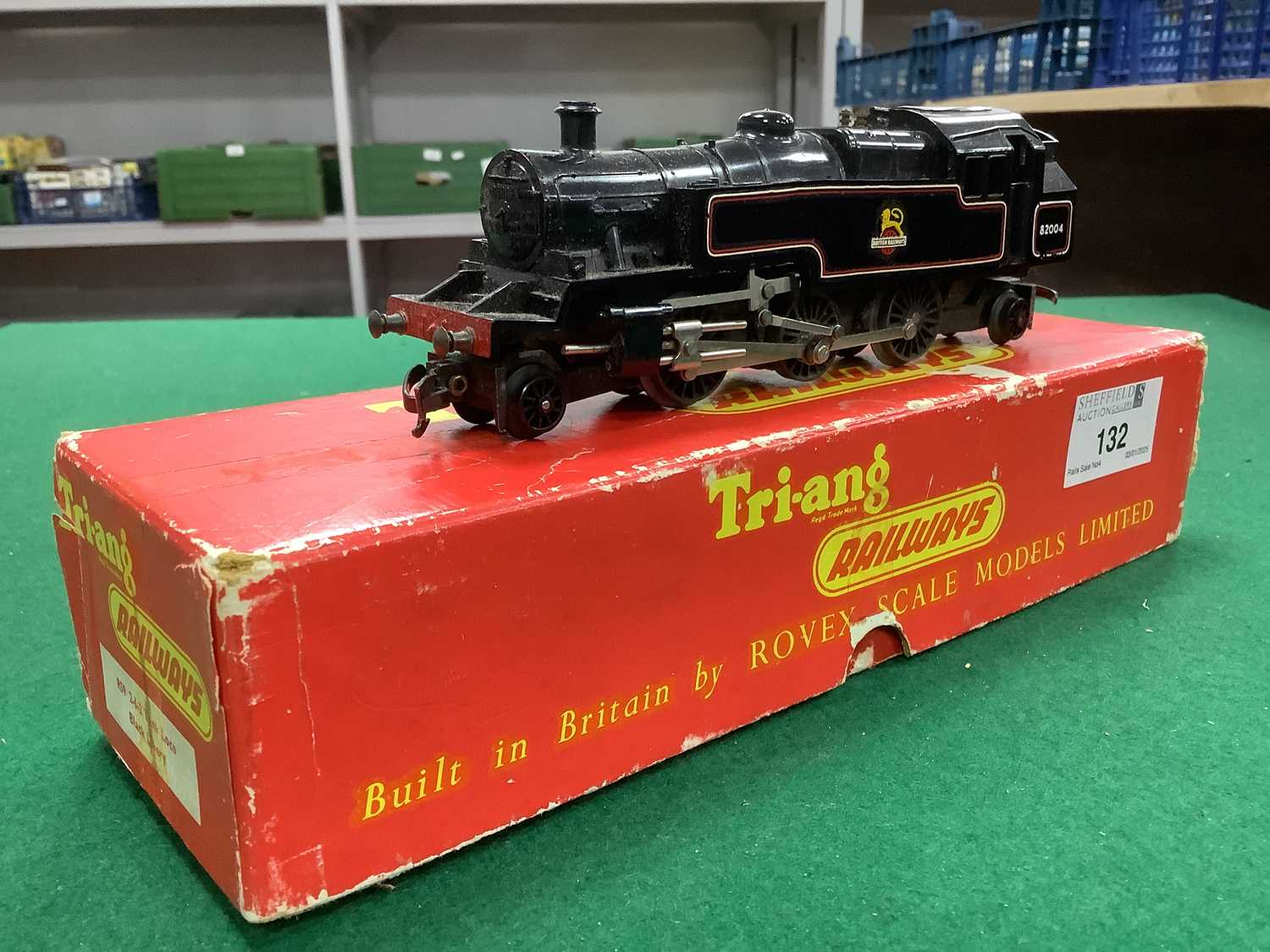 Lot 132 - A Boxed Triang OO Gauge BR 2-6-2 Tank Engine,...